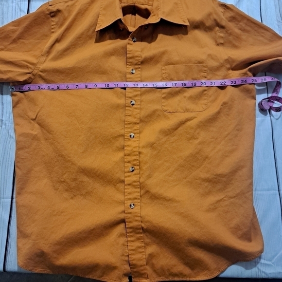3 FOR 12 SALE Croft & Barrow Mens XL Button Down Short Sleeve Shirt - Picture 10 of 12